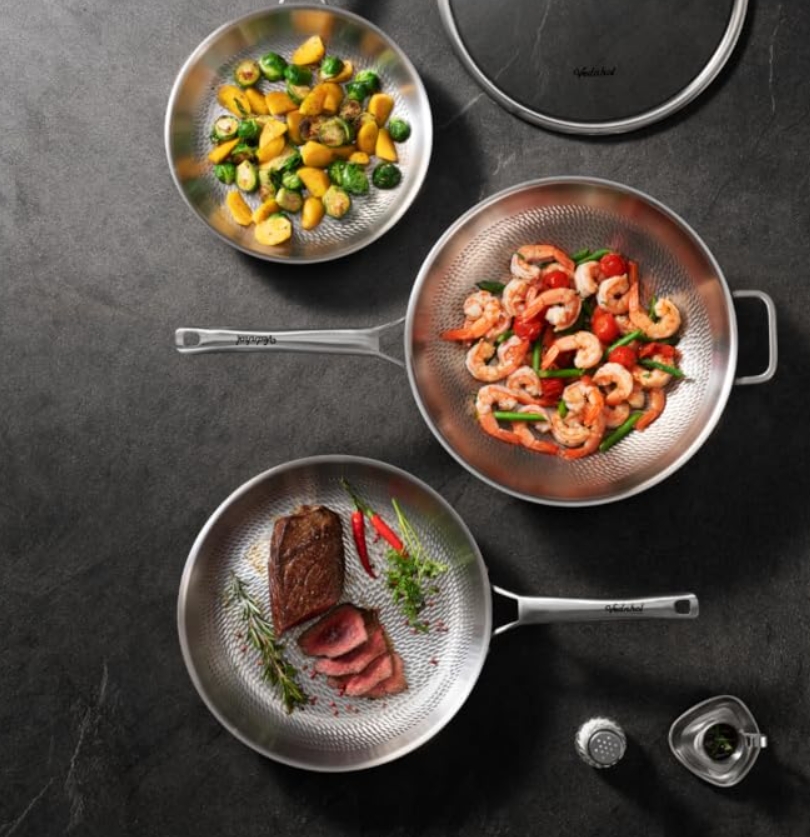 The pan for everything - eggs in the morning, searing chicken at dinner, sautéing vegetables.