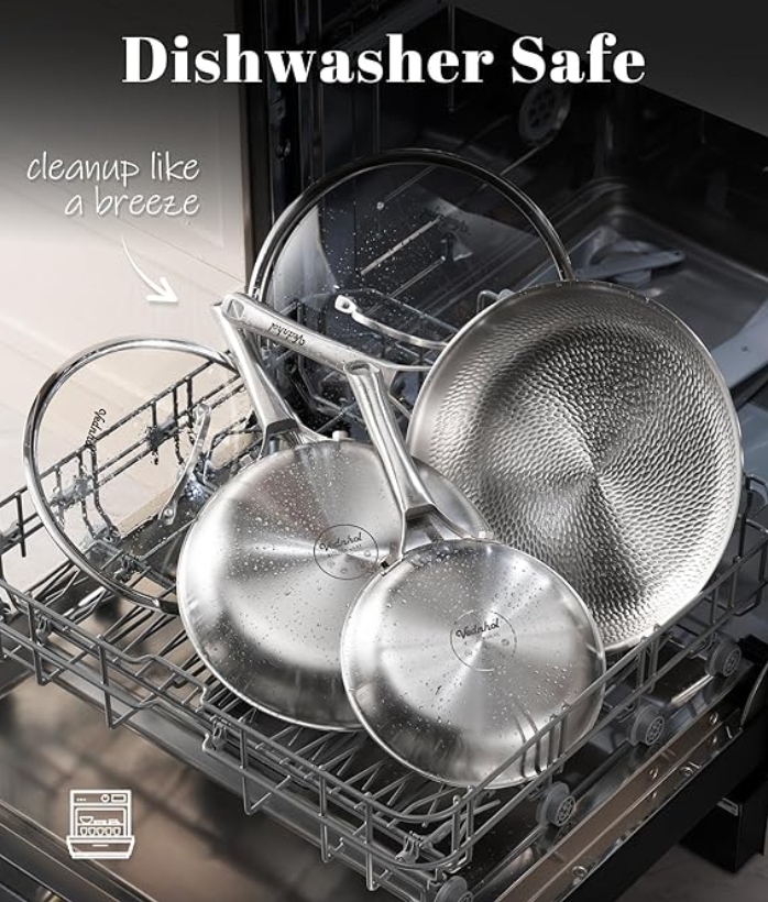 It resists scratching, warping, and wear far better than many traditional non-stick pans. 